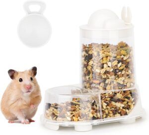 Wontee Hamster Feeder Food Bowl Aut...