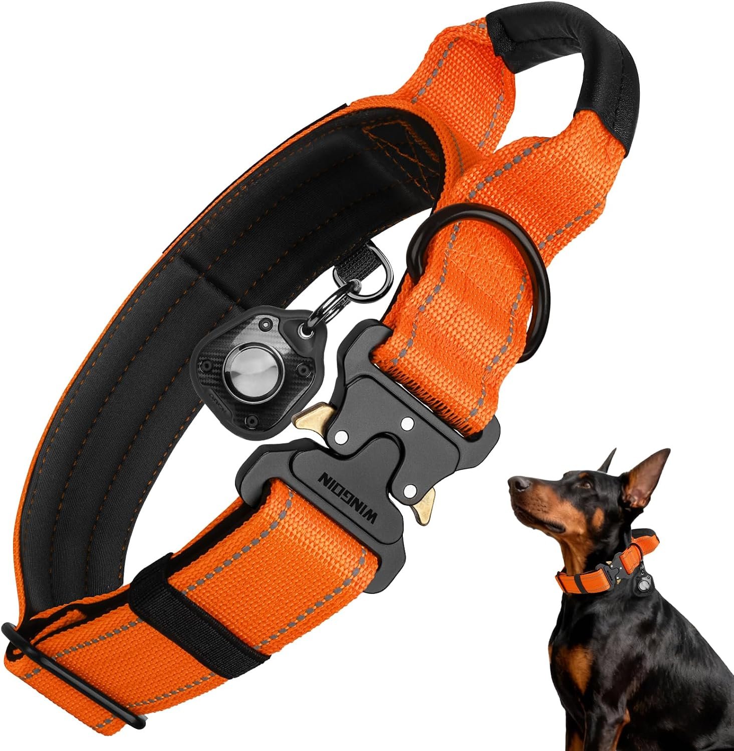WINGOIN Tactical Dog Collar with Ai...