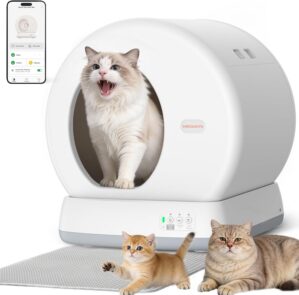 MeoWant Self-Cleaning Cat Litter Bo...