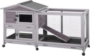 Aivituvin Rabbit Hutch Outdoor Indo...
