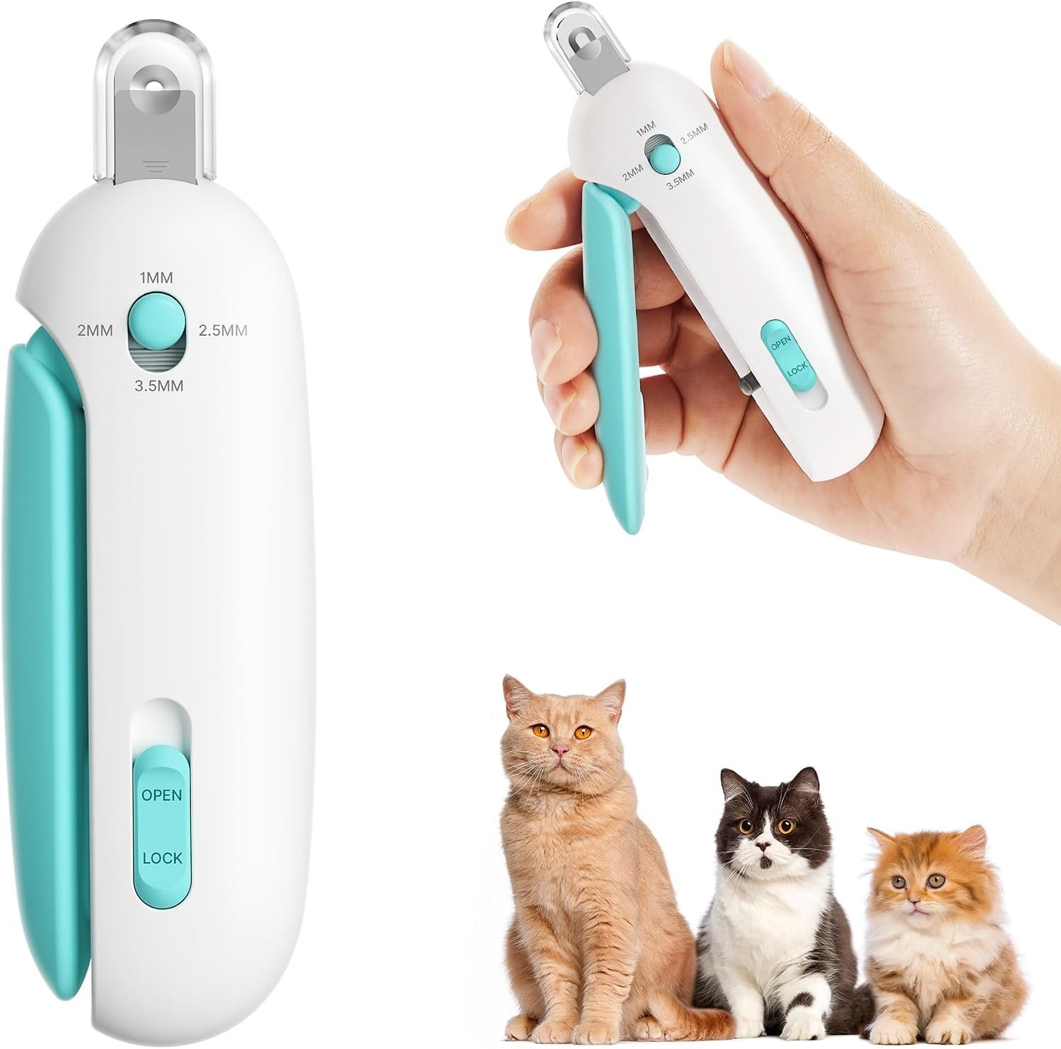 Cat Nail Clipper, Pet Nail Trimmer ...