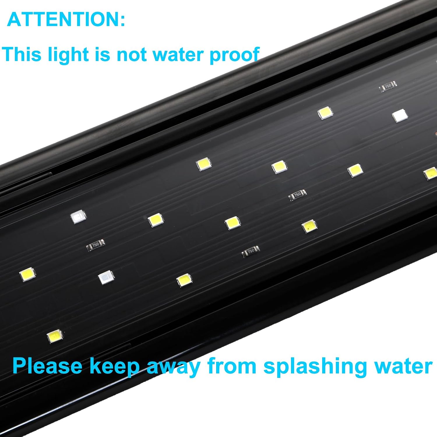 AQUANEAT LED Aquarium Light Full Spectrum 17 Inch Light Body with Extendable Brackets for 18 Inch to 24 Inch Fish Tank Light Fresh Water - Image 7