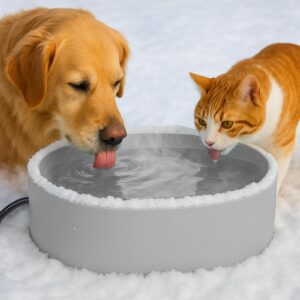 Pet Heated Bowl for Dog,Cat Warming...