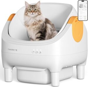 THEREYE Automatic Litter Box，Open...