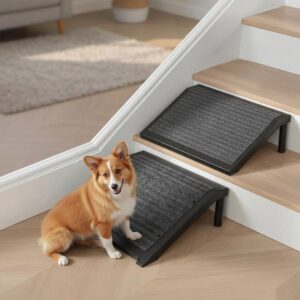 Dog Ramp for Stairs – Non-Slip Pe...