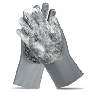 Pet Grooming Gloves – Gentle ...