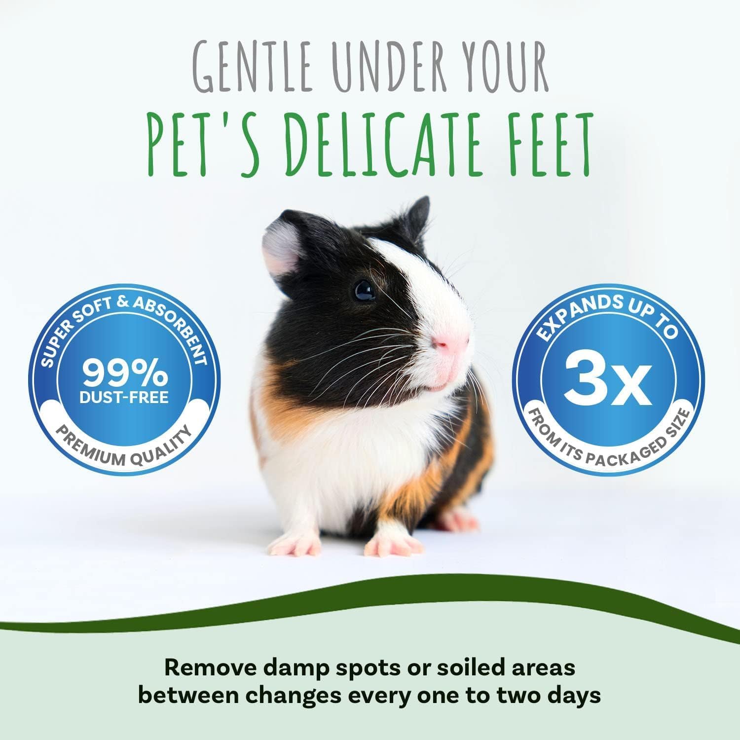 Small Pet Select Premium Soft Paper Bedding, Beige, 56 L | Natural Absorbent Bedding, Odor Control, Made in USA, For Indoor & Outdoor Rabbits, Guinea Pigs & Small Pets - Image 5