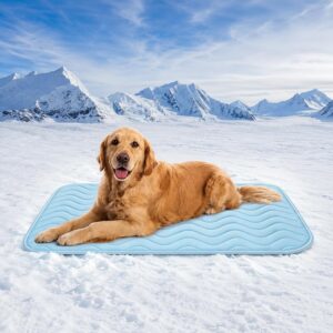 Dog Cooling Mat for Large Dogs, 40&...