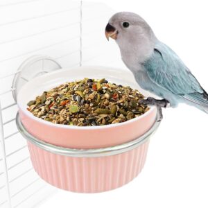 Bird Cage Feeder Parrot Food Cage B...
