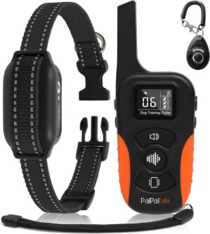 No Shock Dog Training Collar with R...