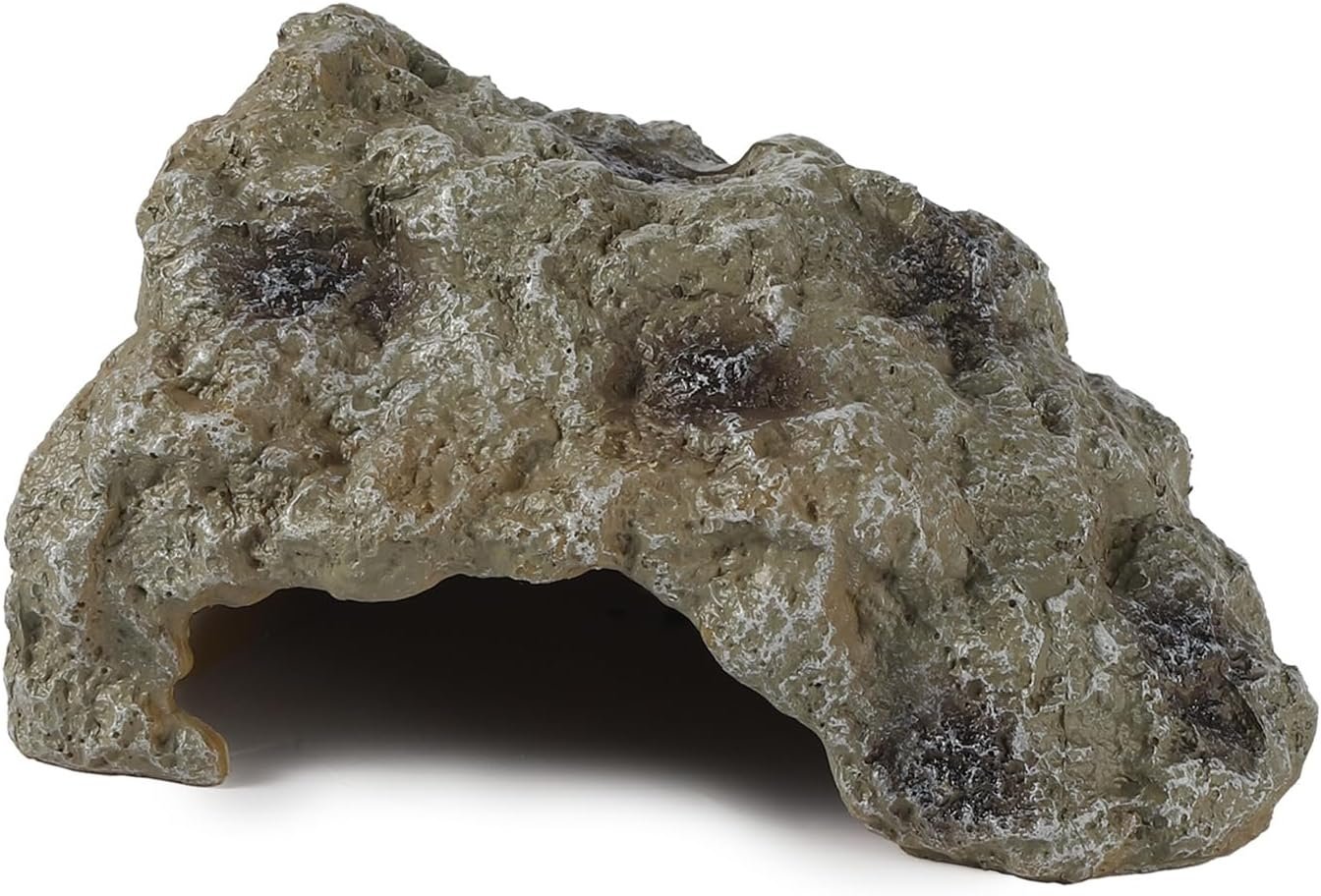 IBWell Resin Leopard Gecko Hide, Tr...