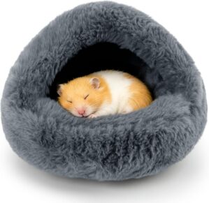 Plush Guinea Pig Hideout Bed –...
