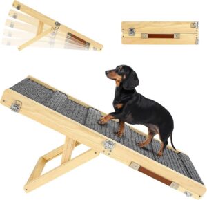 2026 Upgraded Dog Ramp for Couch, F...