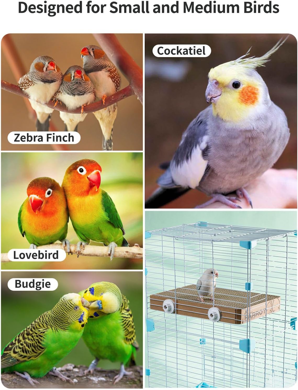 7.3 Inch Paper Bird Toys, Bird Platform, Parrot Toy, Help Birds Clean Beak, Release Stress, Reduce Boredom - Suitable for Budgie, Cockatiel, Lovebird, and Other Small to Medium-Sized Pet Birds - Image 8