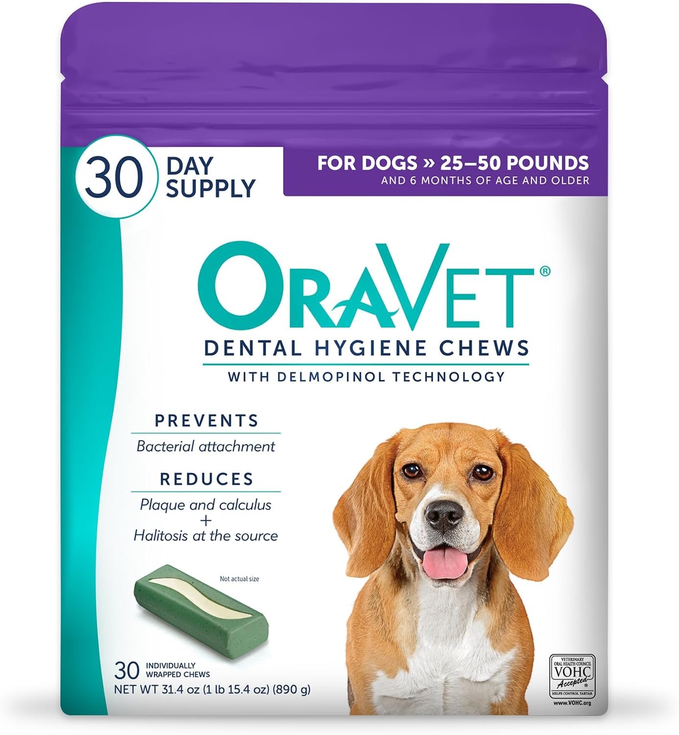 ORAVET Dental Chews for Dogs, Oral ...
