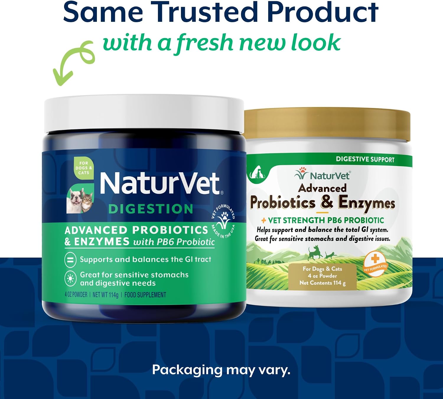 NaturVet – Advanced Probiotics & Enzymes - Plus Vet Strength PB6 Probiotic | Supports and Balances Pets with Sensitive Stomachs & Digestive Issues | for Dogs & Cats (4 oz) | Vet Strength PB6 Probiotic - Supports & Balances the GI Tract for Sensitive Stomachs, Powder - Image 2