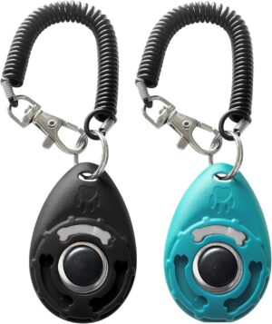 Dog Training Clicker with Sring Wri...
