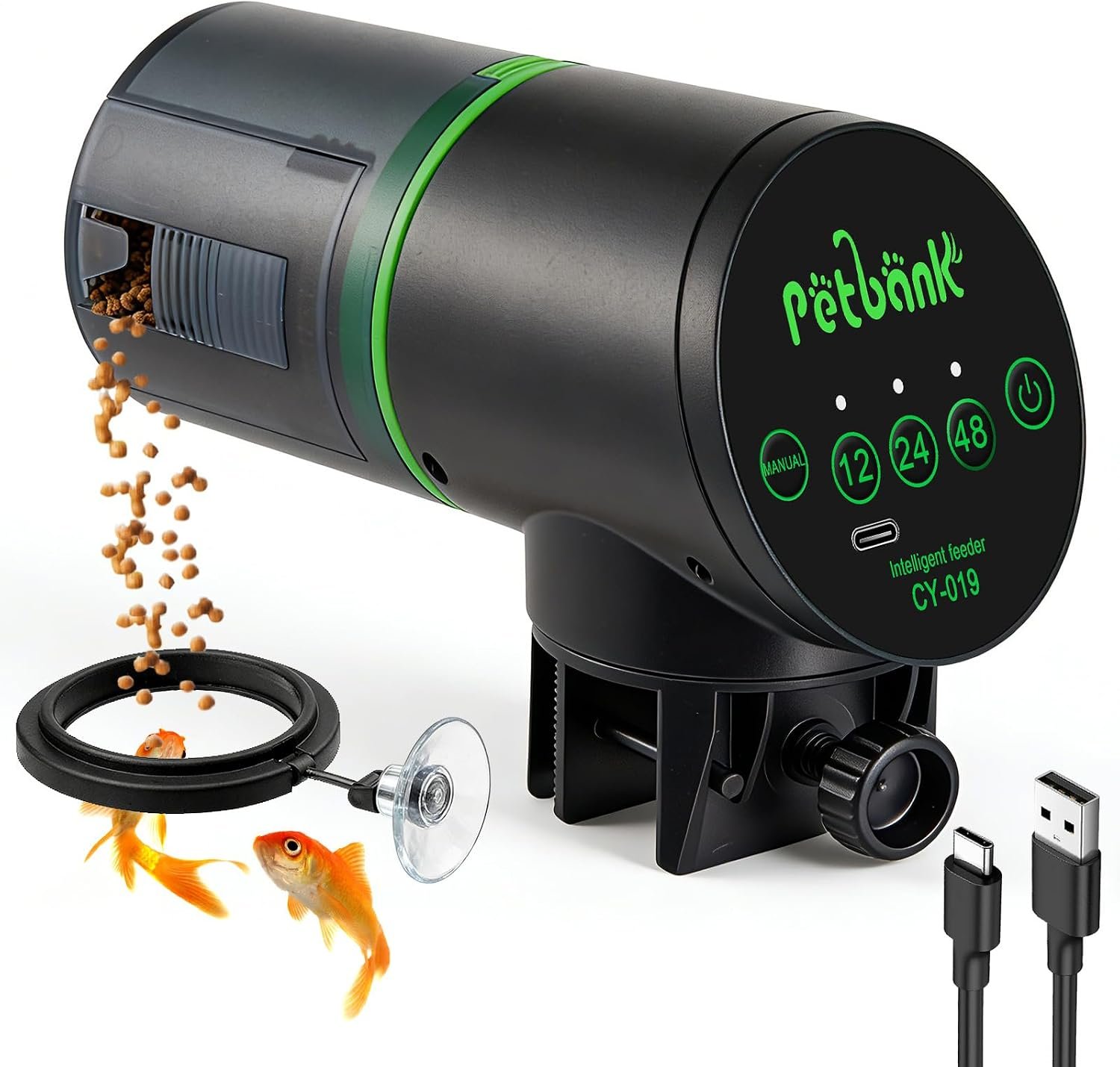 Automatic Fish Feeder for Aquarium ...