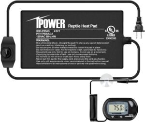 iPower 4 by 7-Inch Reptile Heat Mat...