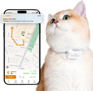 Pawfit Lite for Cats 4g GPS Tracker...