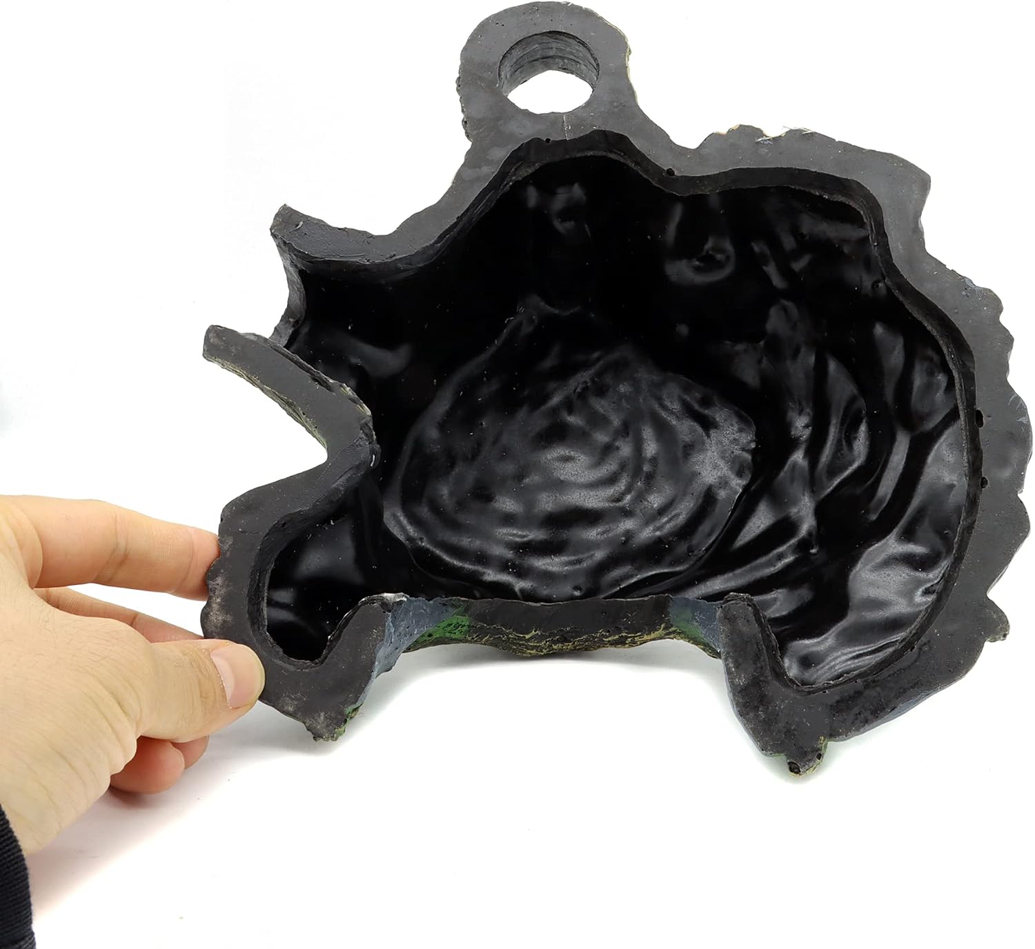 JIHAQUA Resin Large Turtle Tank Accessories Reptile Hideouts Cave Habitat Decor for Gecko Leopard Lizards Toad - Image 6