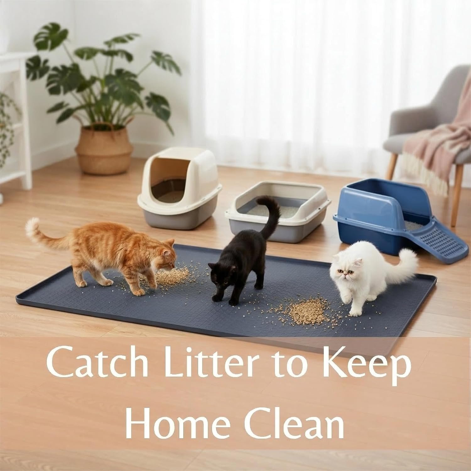 Cat Litter Mat, Extra Large 51̸...