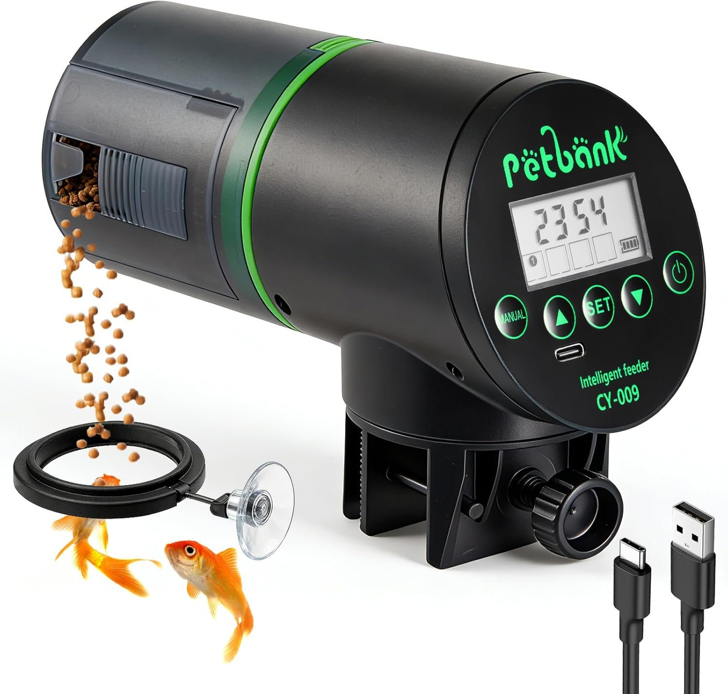 Automatic Fish Feeder – Recha...