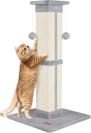 Cat Scratching Post 33 inch for Ind...