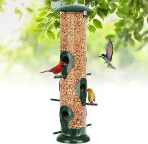 FEED GARDEN Metal Bird Feeder ̵...