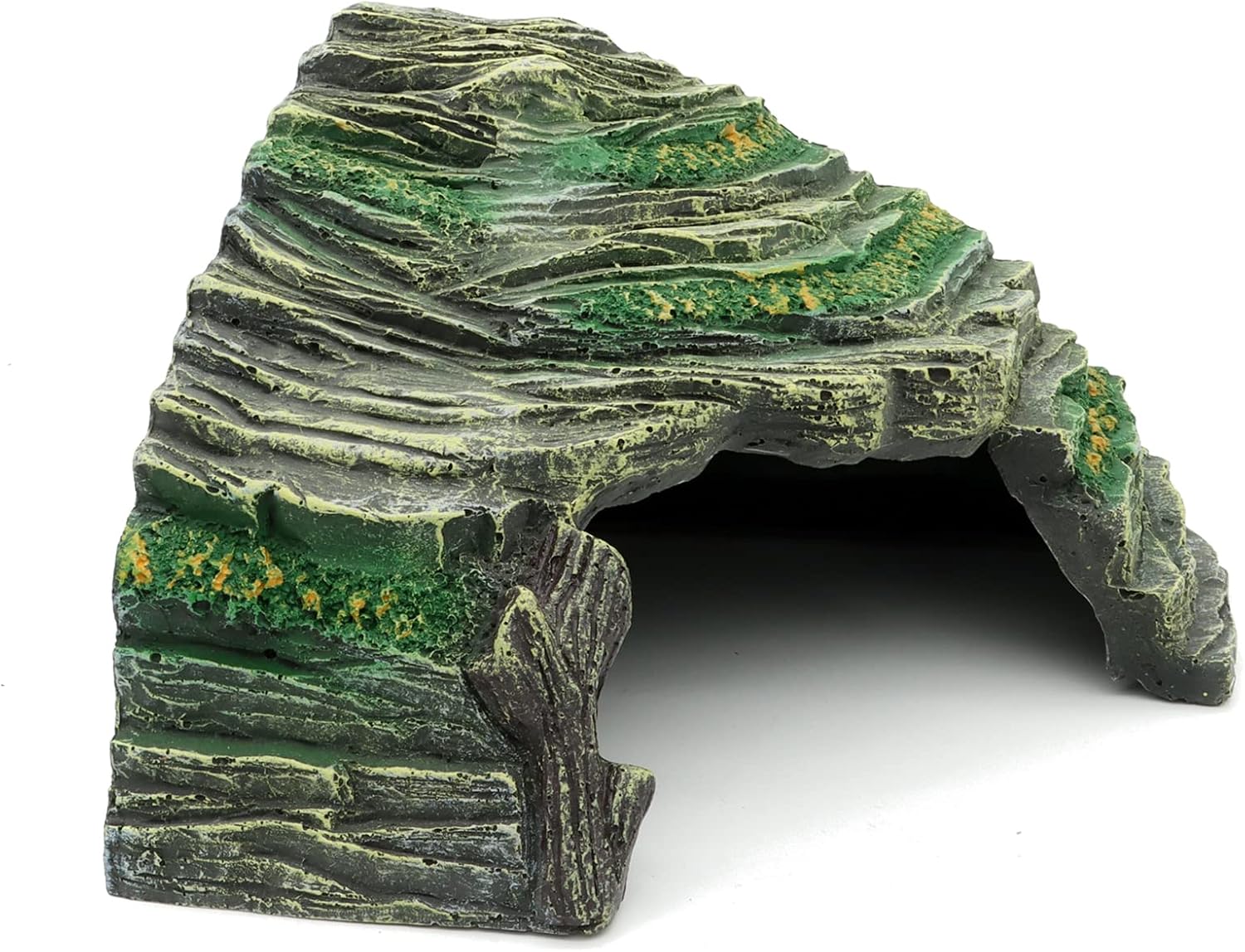 JIHAQUA Terrarium Decor Reptile Hide Reptile Hides and Caves Aquarium Tank Accessories Decorations,Medium - Image 4