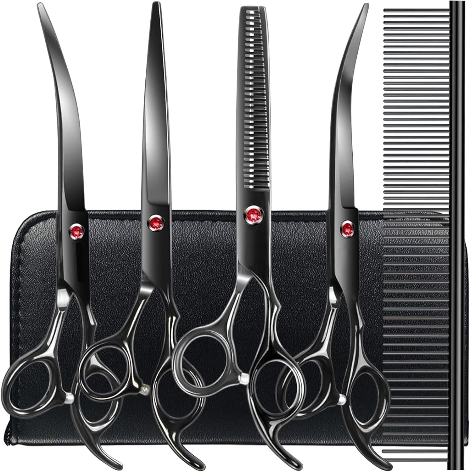 TINMARDA Dog Grooming Kit, Titanium...