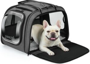 Pecute Cat Carrier with Bubble Wind...