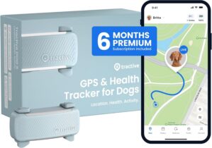 Tractive Smart Dog GPS Tracker with...