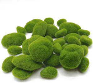TIHOOD 30 PCS 3 Size Artificial Mos...