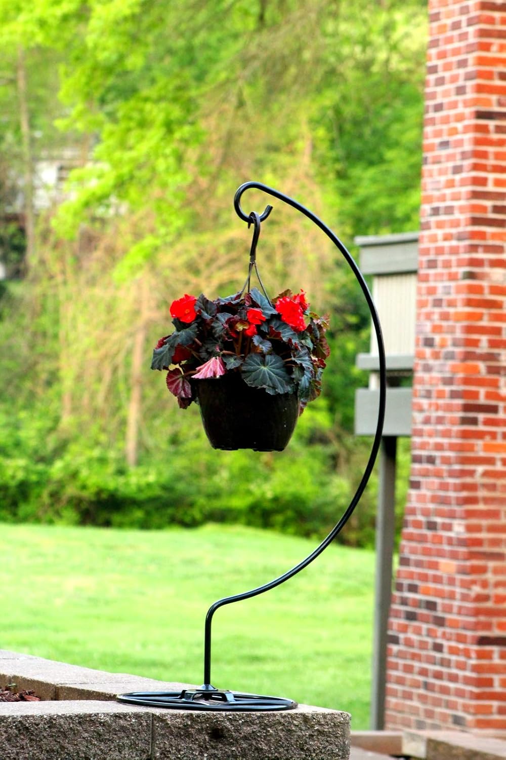 Ashman Shepherd Hook Stand, Bird Cage Stand, Outdoor and Indoor Flower Basket, Patio Plant and Bird Feed Station Stand - Image 7