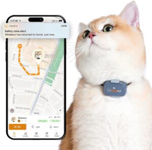 Pawfit Lite for Cats 4g GPS Tracker...