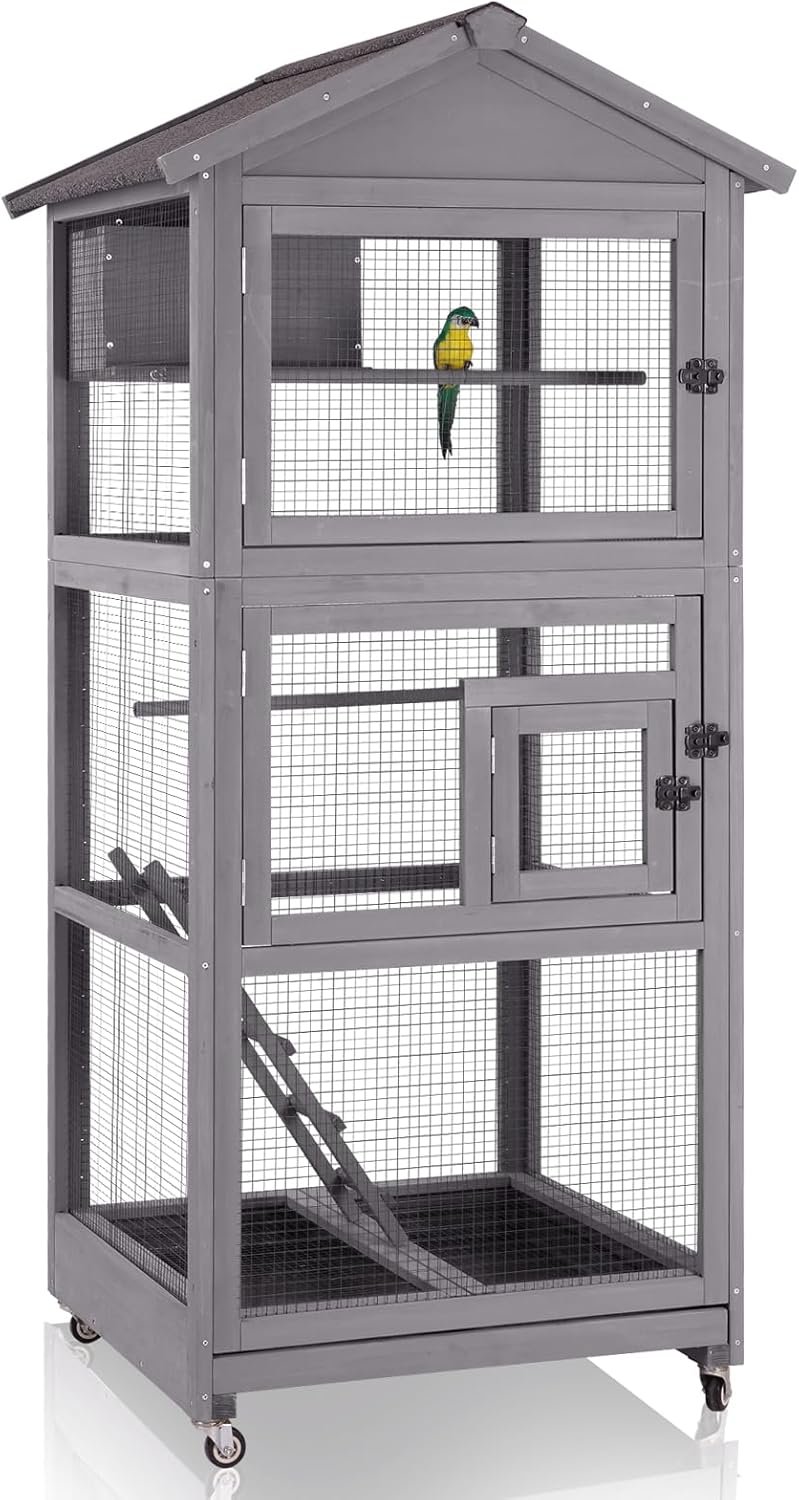 GUTINNEEN Large Bird Cage Outdoor W...