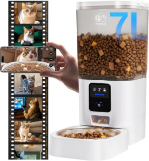 Frienhund Automatic Cat Feeder with...