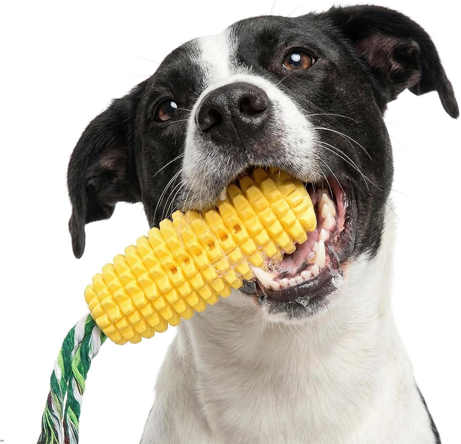Carllg Dog Chew Toys for Aggressive Chewers, Indestructible Tough Durable Squeaky Interactive Dog Toys, Puppy Teeth Chew Corn Stick Toy for Small Medium Large Breed - Image 6