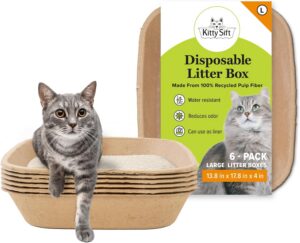 Kitty Sift Disposable Cat Litter Bo...