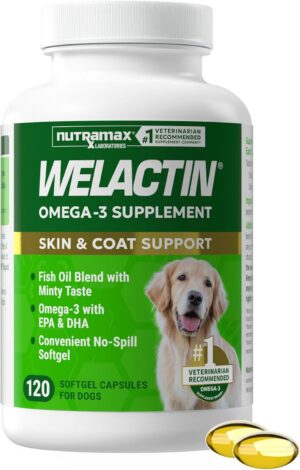Nutramax Welactin Canine Softgels, ...