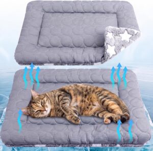 VitalCozy 2 Pcs Cooling Mat for Cat...