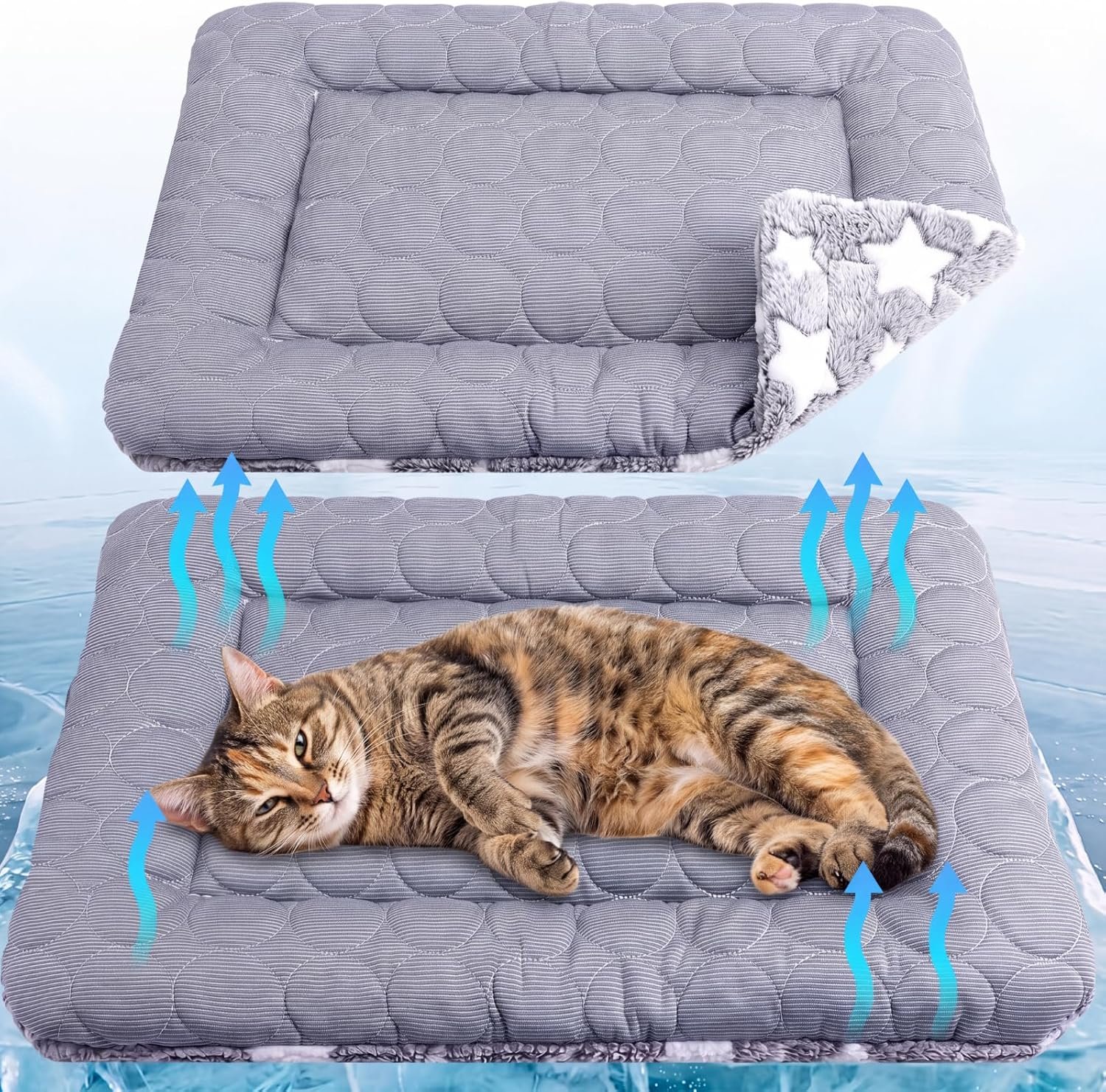 VitalCozy 2 Pcs Cooling Mat for Cat...