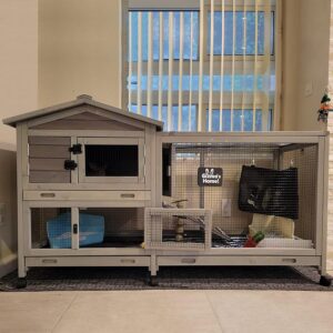Bunny Cage Indoor and Outdoor Rabbi...
