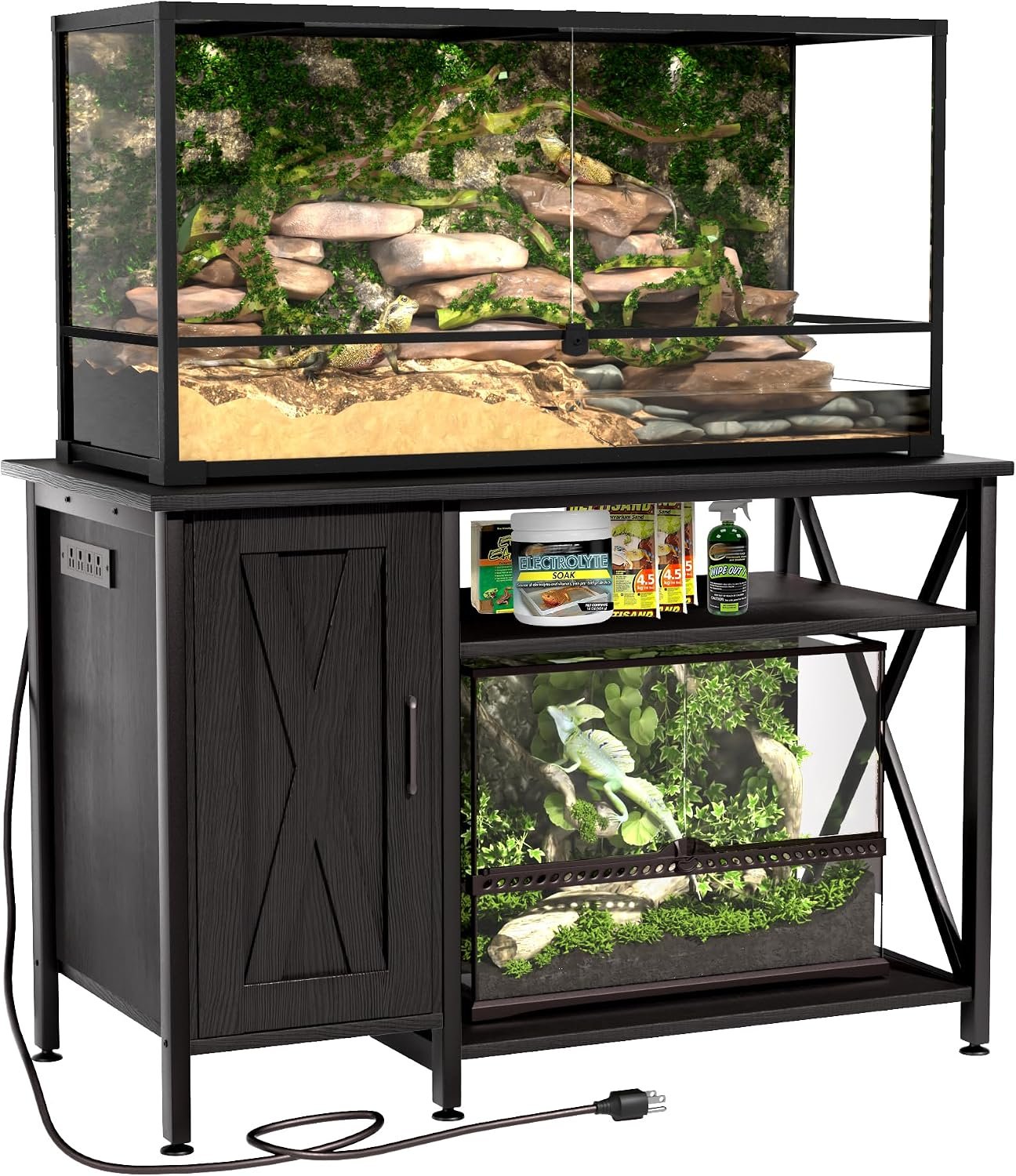 Herture 120 Gallon Reptile Tank Sta...