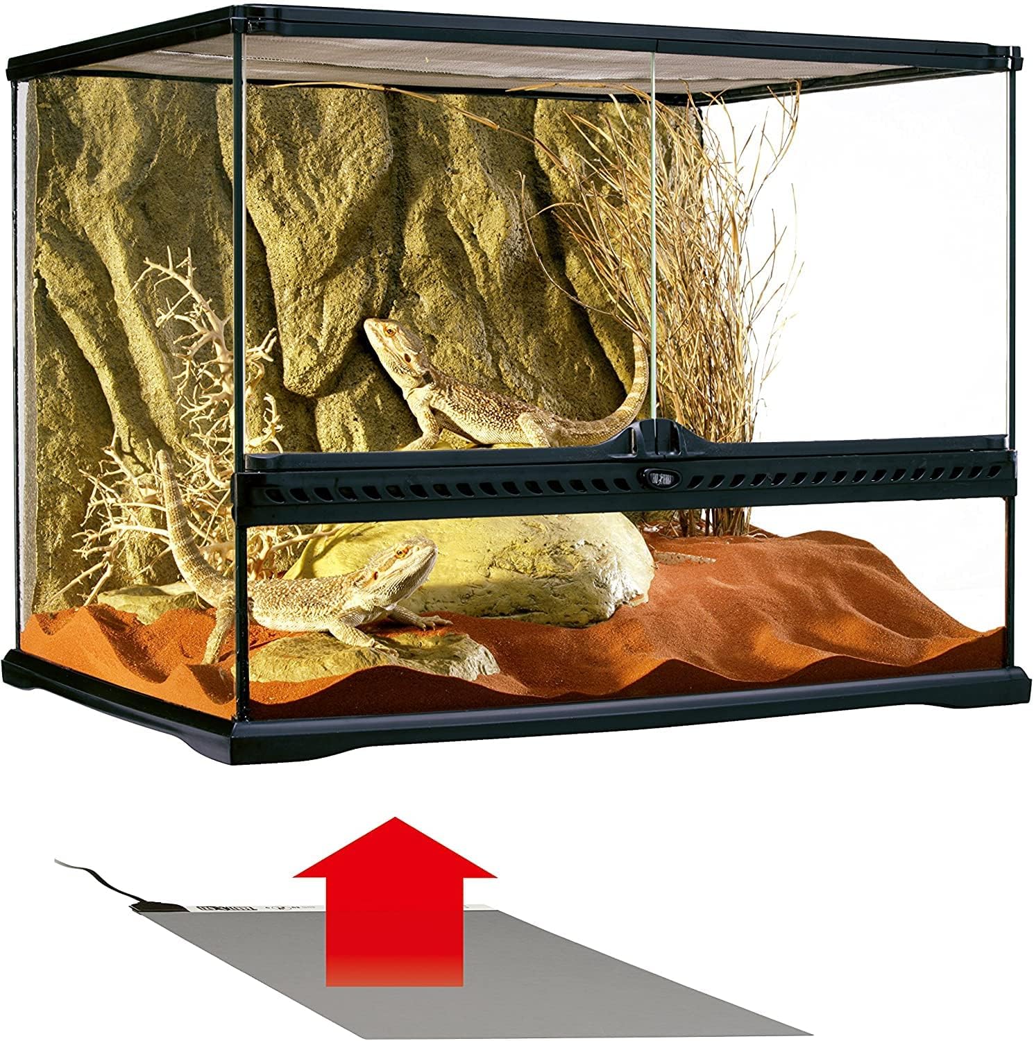 Exo Terra Heat Mat, 8 Watt, Small | Reptile Terrarium Substrate Heater for Safe, Even Heating, Ideal for Tropical & Temperate Reptile Environments - Image 3