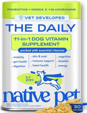 Native Pet The Daily Dog Vitamins &...