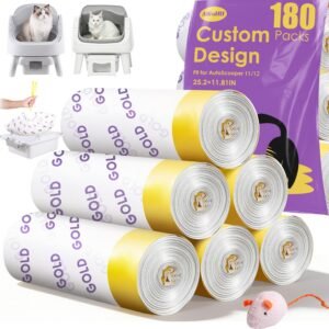 180 Count Automatic Cat Litter Box ...