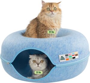 Cattasaurus Peekaboo Cat Cave Donut...