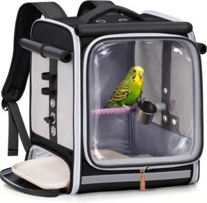 Mancro Bird Carrier Backpack for Sm...